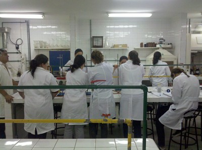 Aula prática de Química Orgânica - 19/04/2012 - foto 2