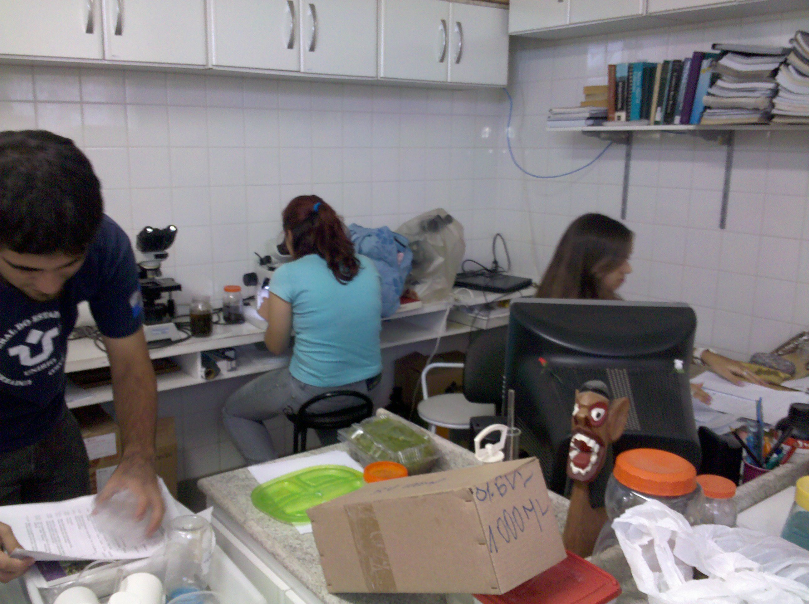 Laboratório de Biologia eTaxonomia  Algal - LABIOTAL (19/04/2012)