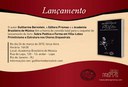 Lançamento do Livro “Sobre Poética e Forma em Villa-Lobos - Primitivismo e Estrutura nos Choros Orquestrais” do Prof. Guilherme Bernstein 24/03/2015