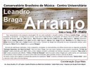 Palestra do arranjador Leandro Braga