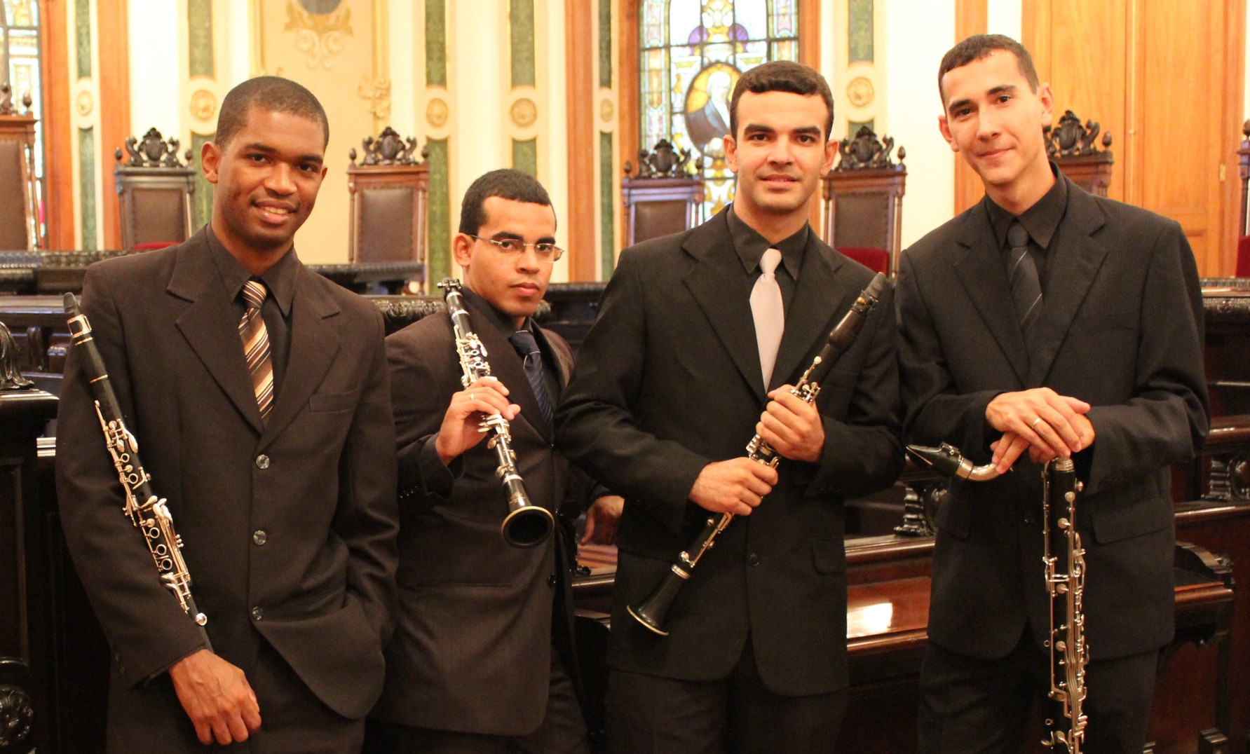 Quarteto de Clarinetas ÔMEGA na Série UNIRIO Musical