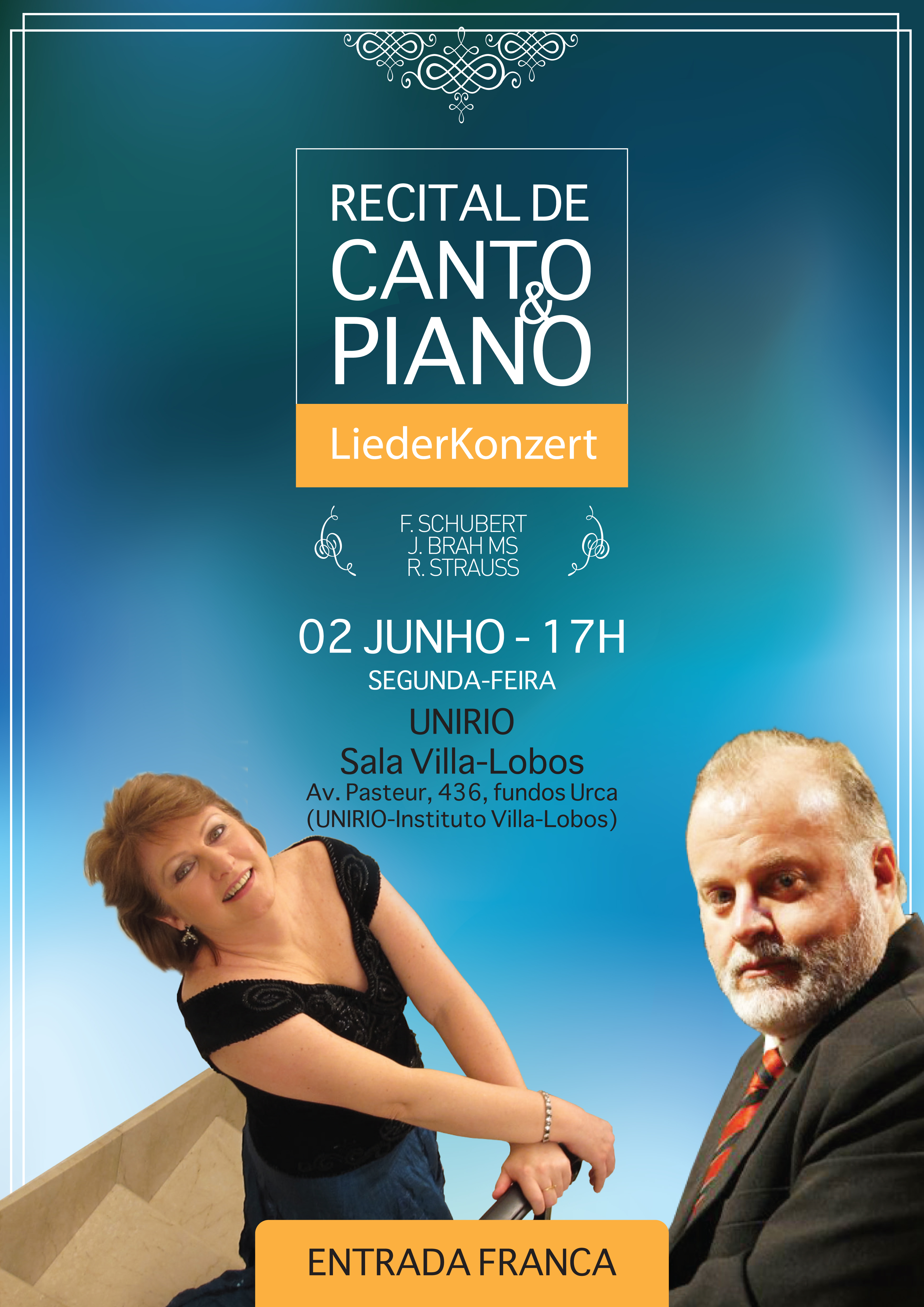 Recital de Canto e Piano - Angela Diel e Ney Fialkow