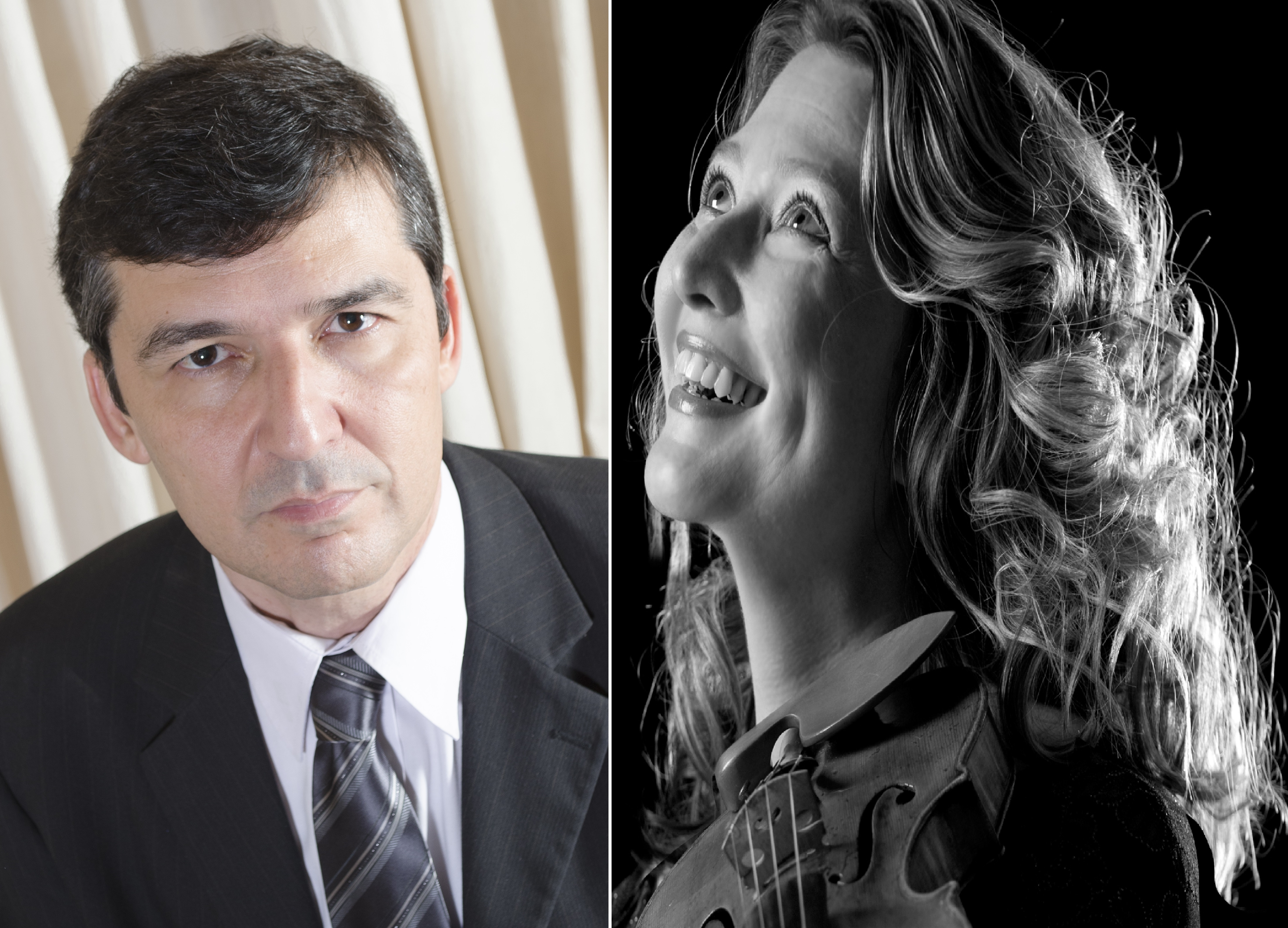 Recital e master class com violinista canadense Annette Vogel e pianista Maurício Veloso, professor da UFMG 