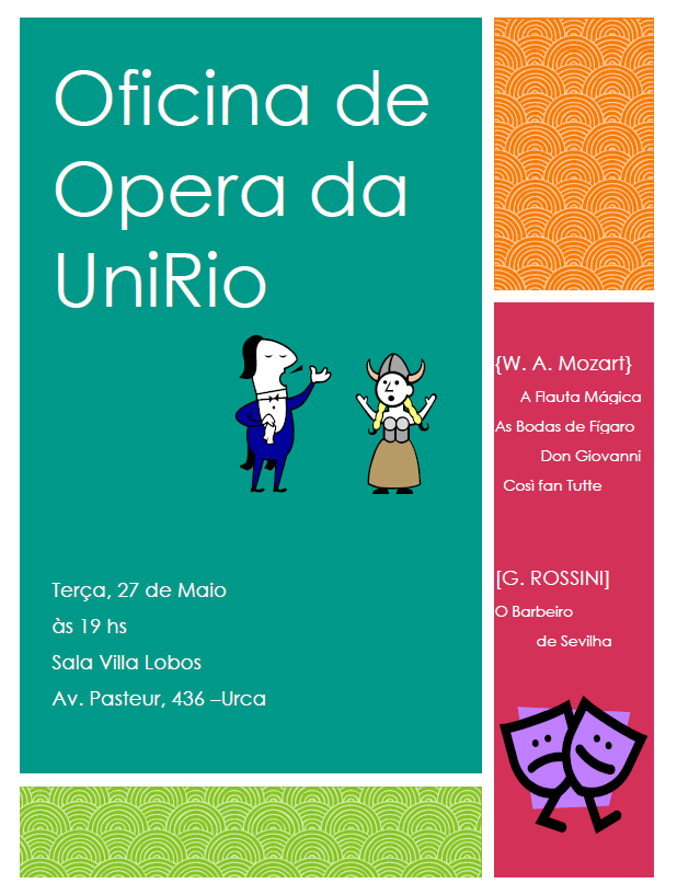 UNIRIO Musical - Apresentação da Oficina de Ópera da UNIRIO